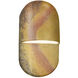 Ambiance Collection - Capsule LED 10 inch Harvest Yellow Slate Outdoor Wall Sconce, Form+Finish+Function
