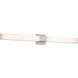 Vantage LED Brushed Nickel Wall Sconce Wall Light, Square