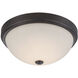 Hopkins LED 15 inch Oil Rubbed Bronze Flushmount Ceiling Light