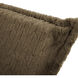 Puff Angora Moss Scroll Rocker with Cover