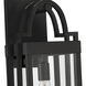 Monroe 1 Light 19 inch Matte Black Outdoor Wall Lantern