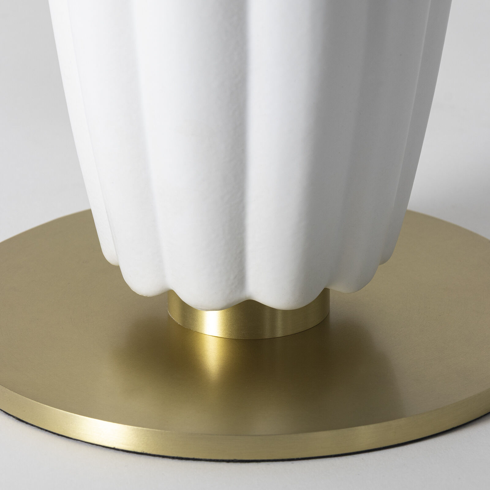 Crocus 27.75 inch 150 watt White Table Lamp Portable Light