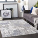 Venice 87 X 63 inch Denim Rug in 5 x 8, Rectangle