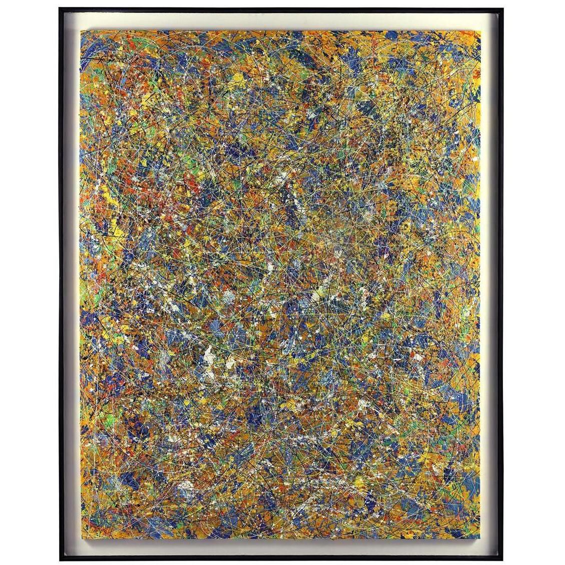 Cao Ping's First Fall 59 X 47.5 inch Oils and Original Art