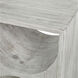 Hans 25 X 18 inch Distressed Ivory Side Table