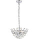 Emilia 3 Light 14 inch Chrome Pendant Ceiling Light