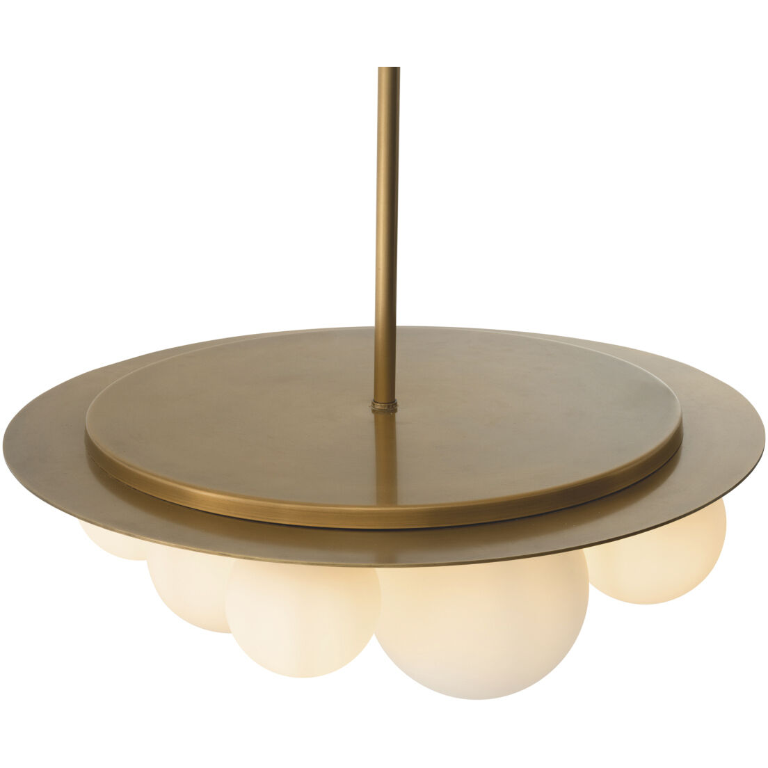 Orsini 10 Light 27.56 inch Antique Brass Chandelier Ceiling Light