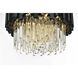 Willow 4 Light 16 inch Black Flush Mount Ceiling Light