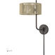 Acordia 17 inch 40.00 watt English Bronze Swing Arm Wall Lamp Wall Light