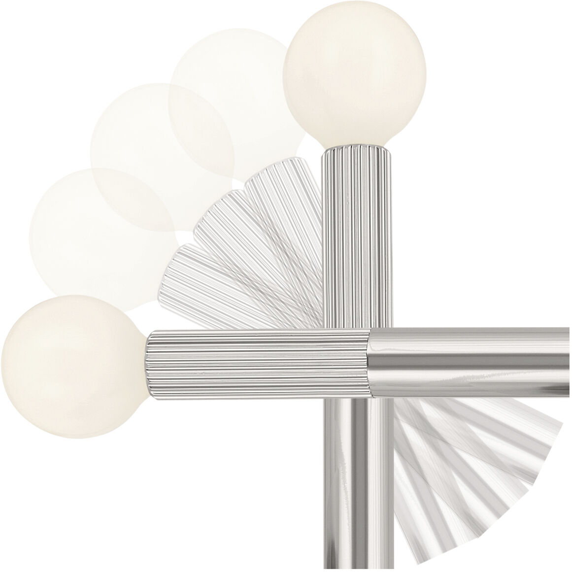 Odensa LED Polished Nickel Wall Sconce Wall Light