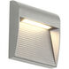 Casa LED 4.63 inch Grey Exterior Wall Sconce in Gray