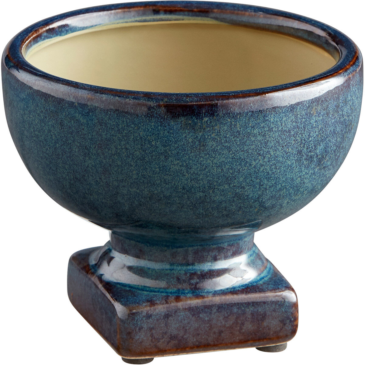 Big Sky Blue Glaze Planter, Small