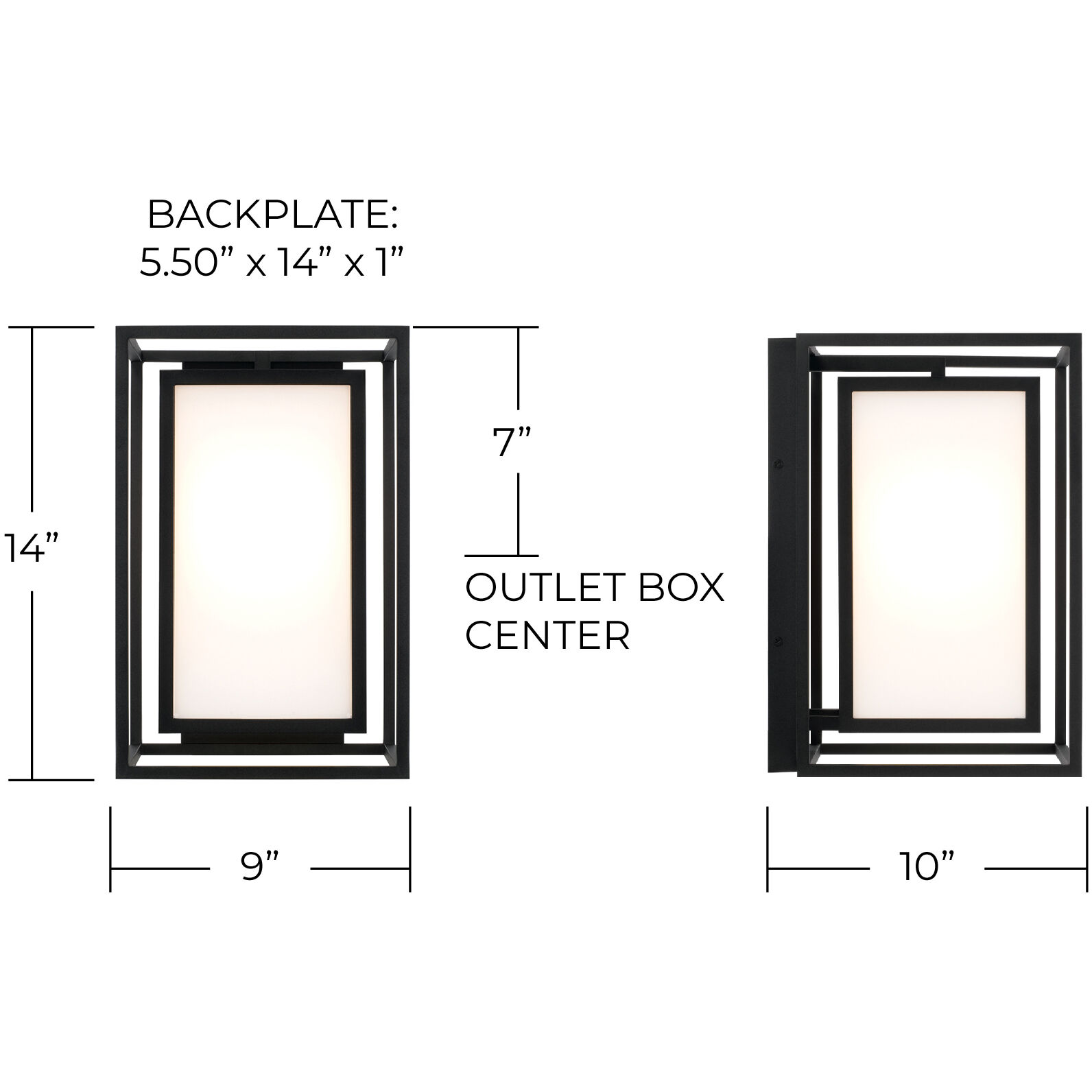 Aiden Outdoor Wall Lantern
