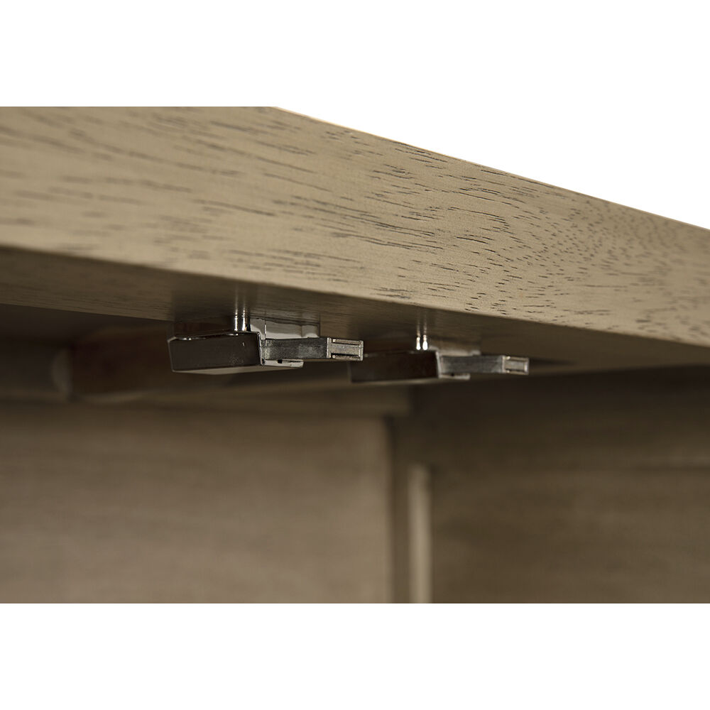 Quadrant 96.5 X 23 inch Washed Walnut Sideboard, 4 Door