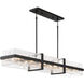 Cloud Break 12 Light 48 inch Coal Island Light Ceiling Light