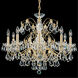 Century 9 Light 26 inch Black Pearl Chandelier Ceiling Light
