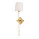 Cortland 1 Light 6.5 inch Aged Brass Wall Sconce Wall Light