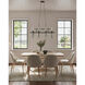 Sethos 8 Light 42 inch Old Iron Chandelier Ceiling Light