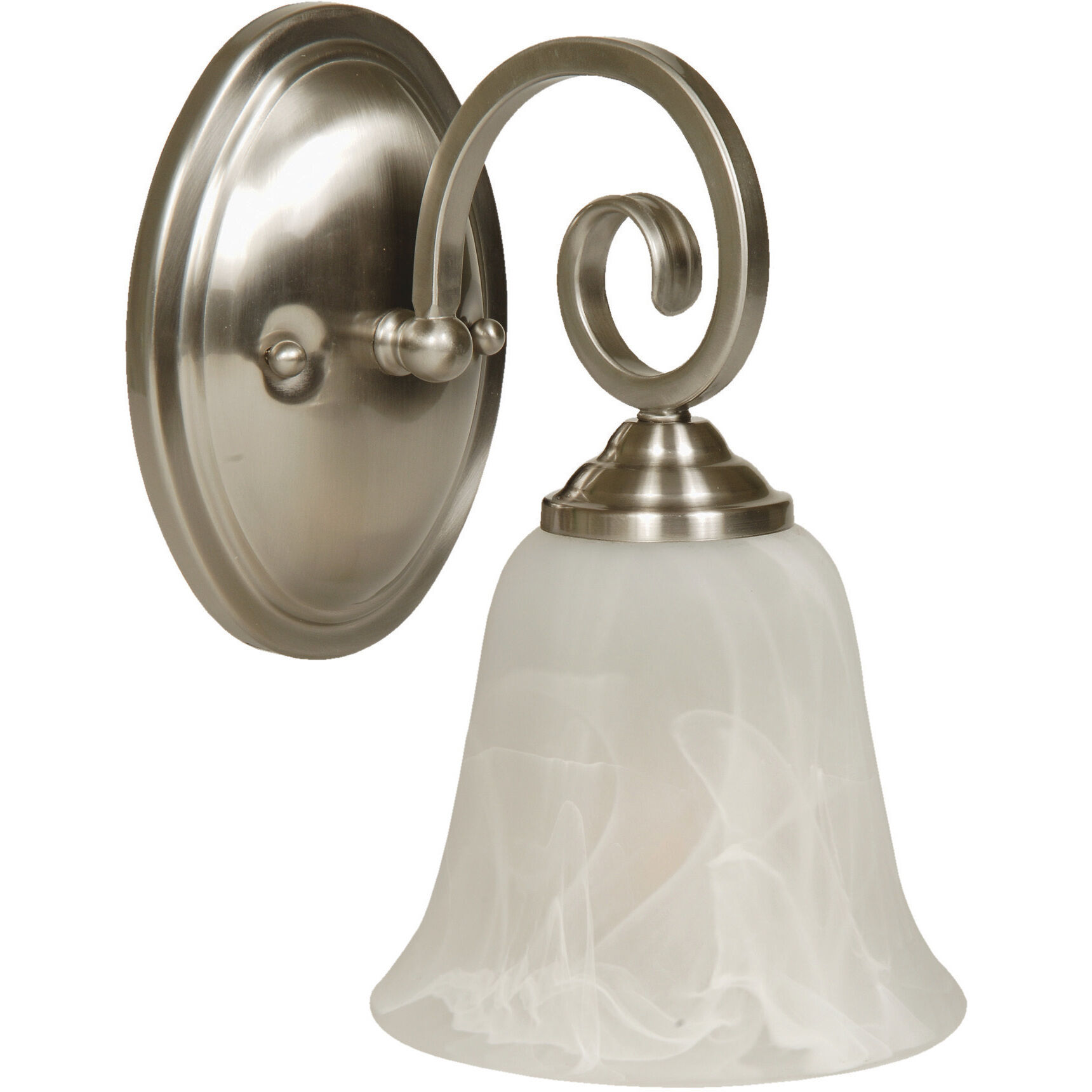 Cecilia 1 Light 6 inch Brushed Polished Nickel Wall Sconce Wall Light