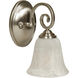 Cecilia 1 Light 6 inch Brushed Polished Nickel Wall Sconce Wall Light