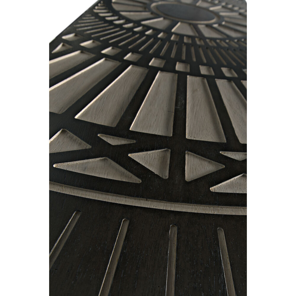 Tutankhamun 81 X 20 inch Ebony Walnut Console