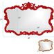 Talida 38 X 27 inch Glossy Red Wall Mirror