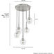 Maple Park 20 inch Round Cluster Pendant Ceiling Light