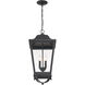 Savannah 4 Light 12 inch Sand Coal Outdoor Chain Hung, The Great Outdoors
