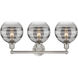 Edison Rochester 3 Light 26 inch Satin Nickel Bath Vanity Light Wall Light