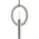 Draper 1 Light 6.5 inch Polished Nickel Mini-Pendant Ceiling Light