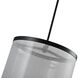 Cora LED 17.7 inch Black and Black Pendant Ceiling Light