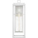 Coastal Elements Estate Series Republic 1 Light 27 inch Textured White Outdoor Wall Mount