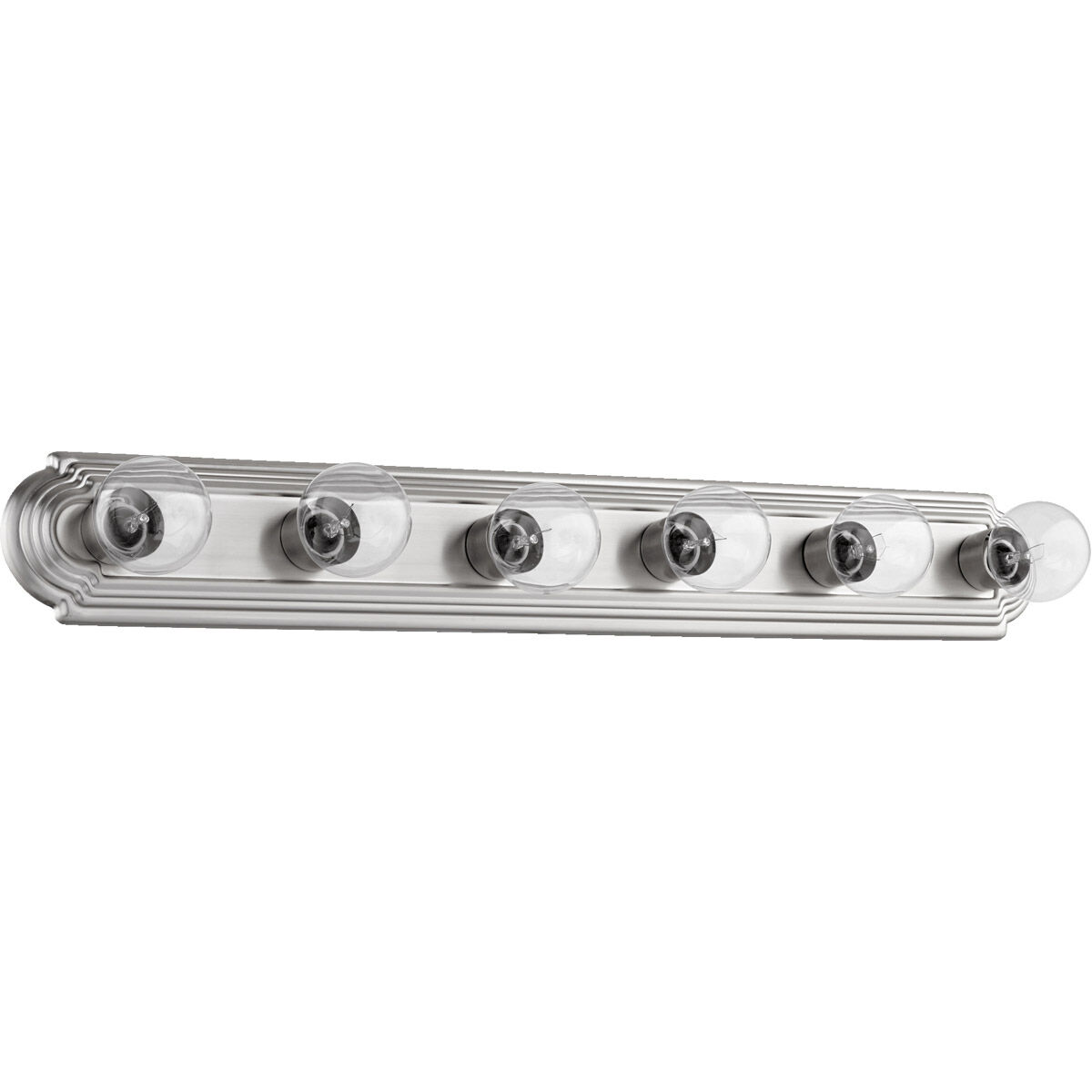 Stepped 6 Light 36.00 inch Bathroom Vanity Light