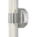 Georgette LED 32.25 inch Polished Nickel Vanity Light Wall Light