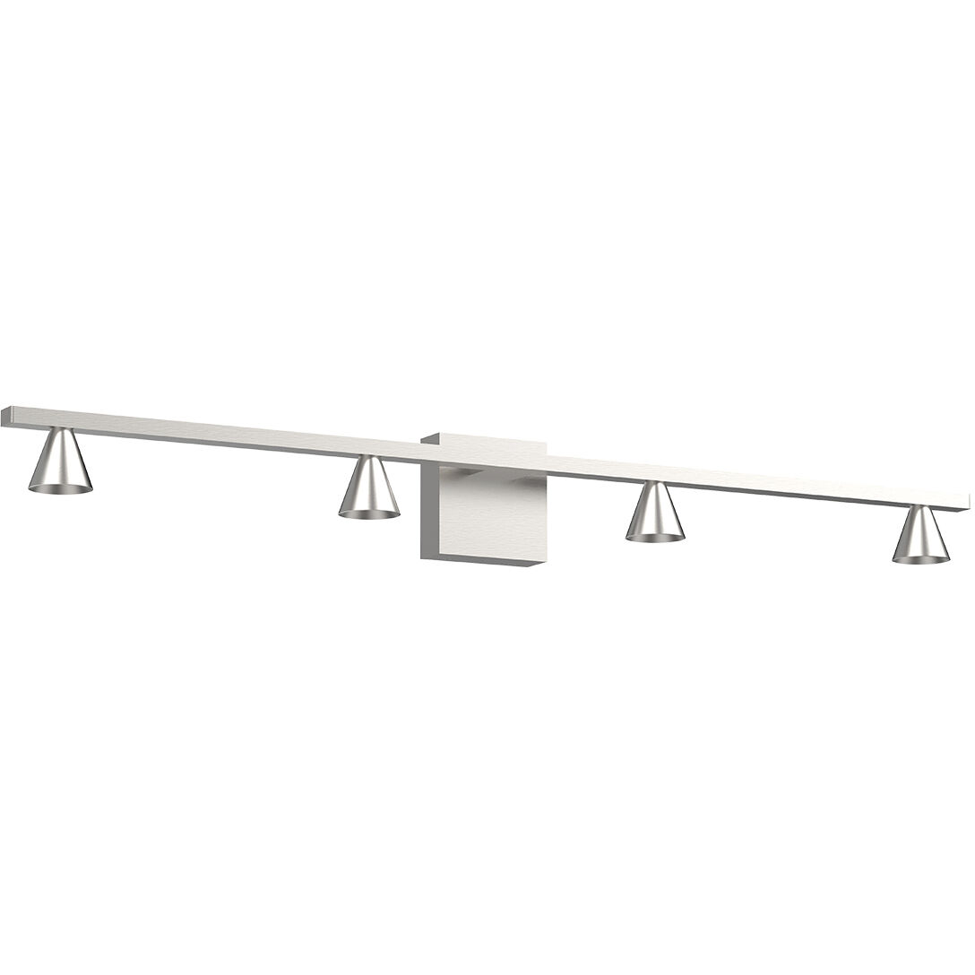 Dune Bath Vanity Light Wall Light in Brushed Nickel