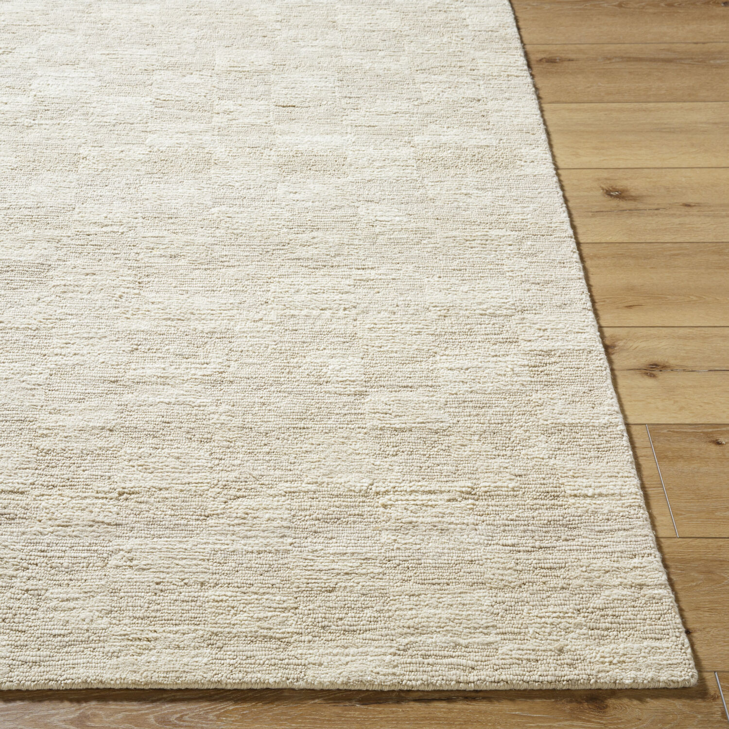 Ventura 108 X 72 inch Pearl / Natural / Ash Handmade Rug in 6 x 9