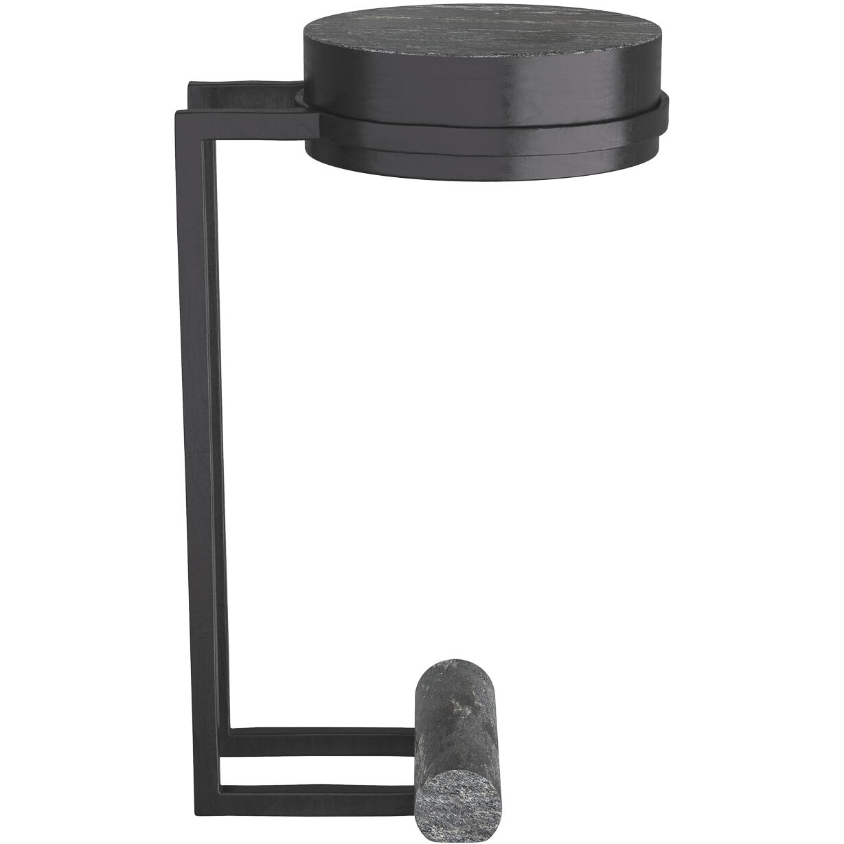 Avalos 21.5 X 12.5 inch Black Drink Table