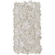 Iconoclast 1 Light 8 inch Contemporary Silver Leaf Wall Sconce Wall Light