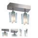 Akina 2 Light 2.63 inch Satin Nickel Flush Mount Ceiling Light