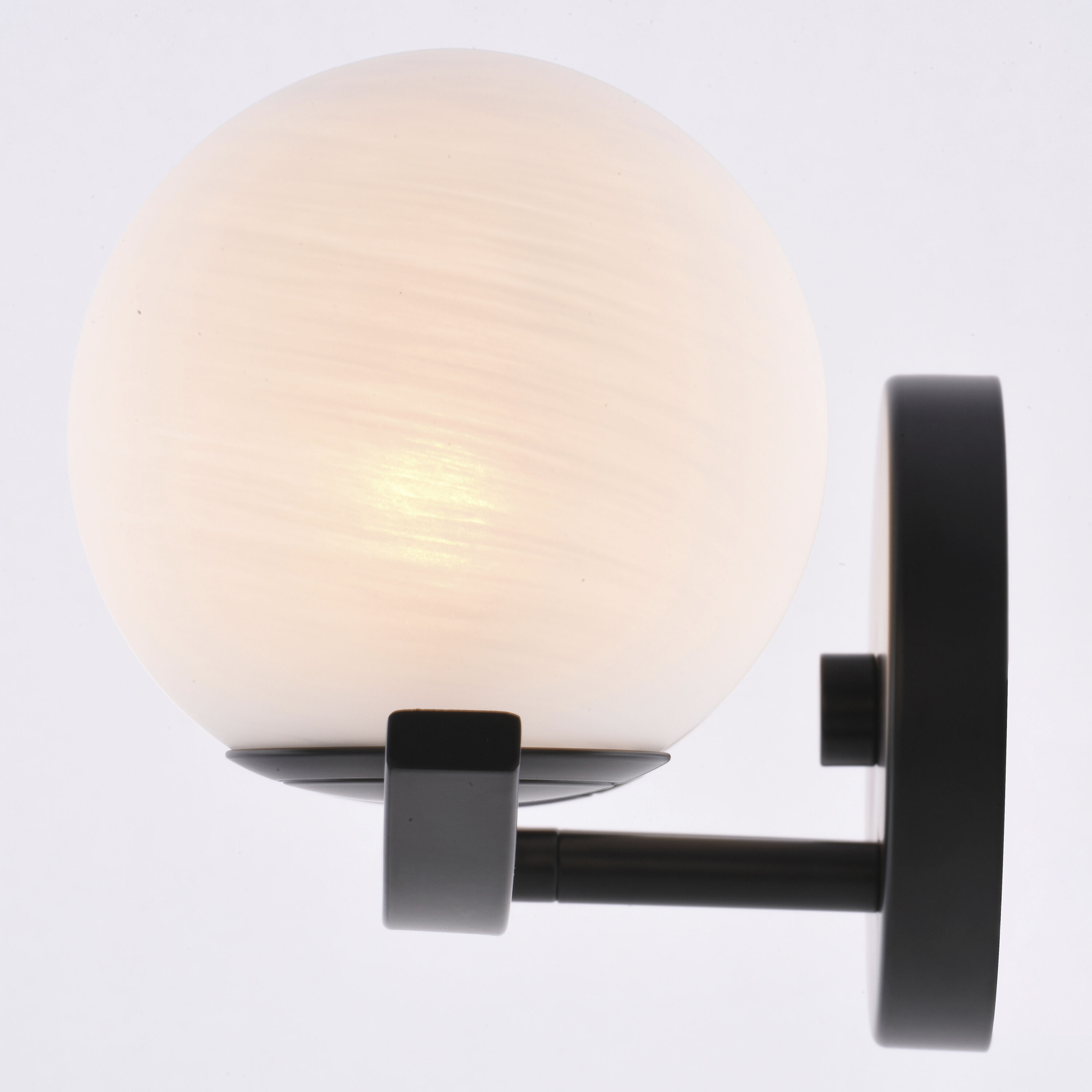 Monticello 3 Light 22 inch Matte Black Bathroom Light Wall Light