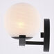 Monticello 3 Light 22 inch Matte Black Bathroom Light Wall Light