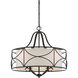 Avara 4 Light 24 inch Oil Rubbed Bronze Chandelier Ceiling Light