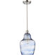 Jeremiah 1 Light 8.5 inch Chrome Mini Pendant Ceiling Light, Jeremiah