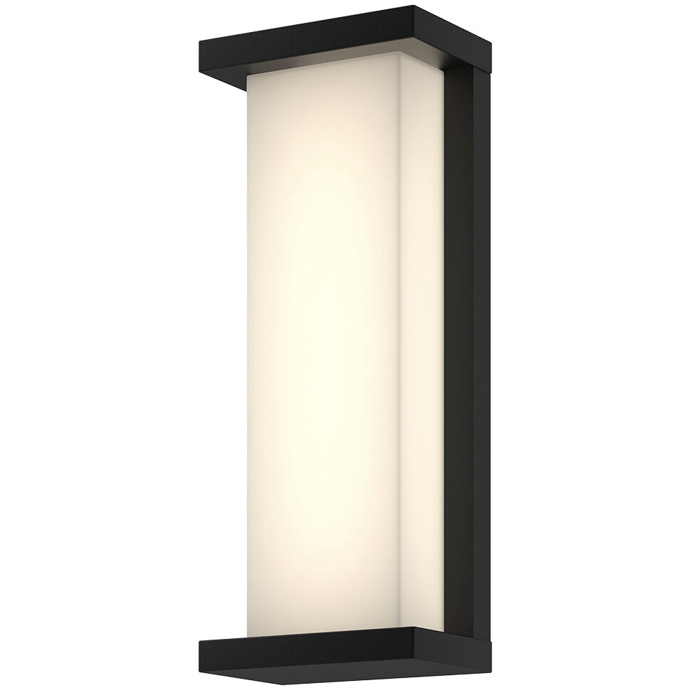 Bravo LED 14 inch Black Exterior Wall Sconce