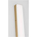 Panna LED 24 inch Satin Brass Vanity Light Wall Light