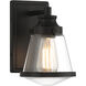 Mannsdale 1 Light 5.75 inch Coal Bath Vanity Wall Light