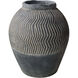 Chevron Gray Pot