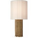 Anne-Marie Barton Fumar 23.5 inch 15 watt Ridged Tombac Table Lamp Portable Light