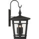 Fieldstone 4 Light 32 inch Sand Coal Outdoor Wall Sconce