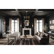 Huck 4 Light 22 inch Vintage Gold Leaf Pendant Ceiling Light